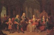 Jean Ranc King Philip V andHis Family oil painting on canvas